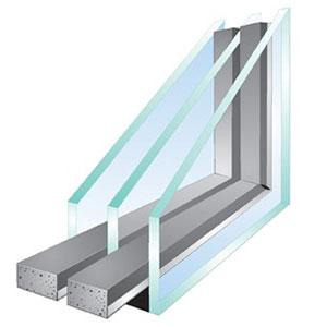 Energy efficiency with triple glazing