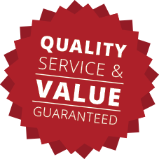 Quality, Service & Value Guaranteed
